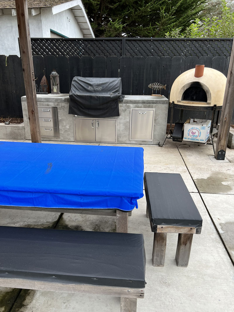 10941 Pieri Court Backyard Barbeque Pit