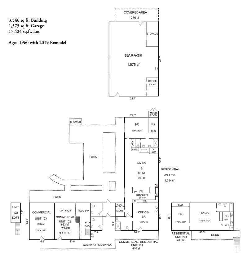 8 El Caminito Road Floor Plan